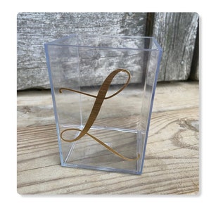 Monogram Pencil Holder - Pen Holder - Make Up Brush Holder - Gold Pen Holder - Personalized Pen Holder - Personalized Monogram Gift - Cup