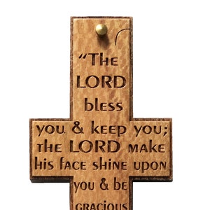 The LORD bless you & keep you - Numbers 6:24-26