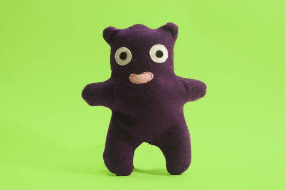 purple monster stuffed animal