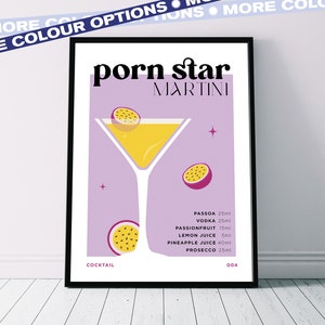 Cocktail Recipe 'Sex On The Beach' Poster - Etsy Österreich