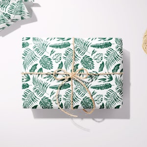 Botanical Sustainable Gift Wrap, Wrapping Paper