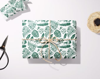 Botanical Sustainable Gift Wrap, Wrapping Paper