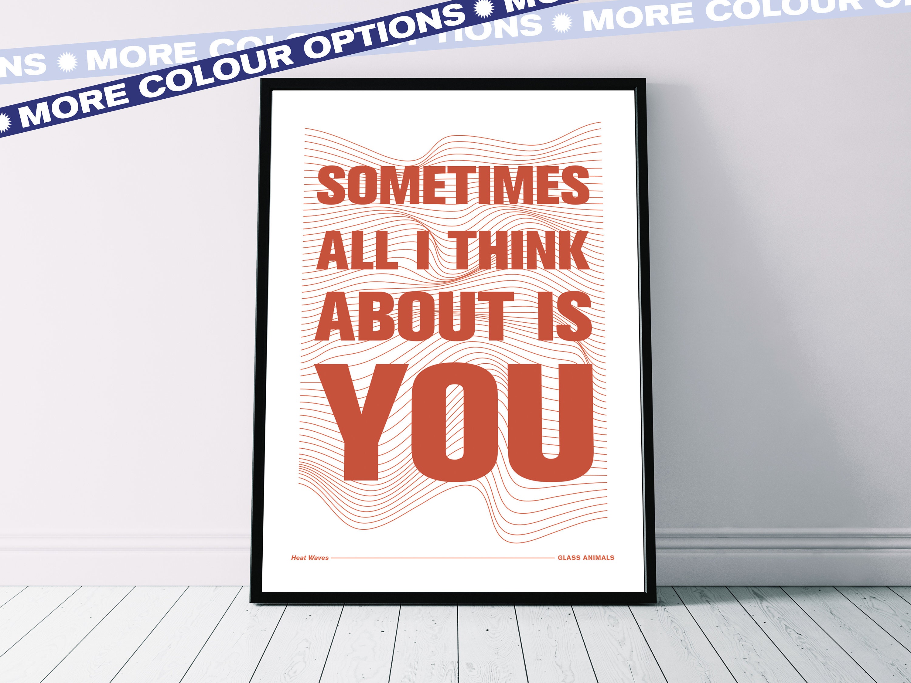 Buy Glass Animals 'heat Waves' Lyrics Song Poster Dance Online in India - Etsy Buy Glass Animals 'heat Waves' Lyrics Song Poster Dance Online in India - Etsy