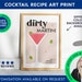 see more listings in the COCKTAIL PRINTS section