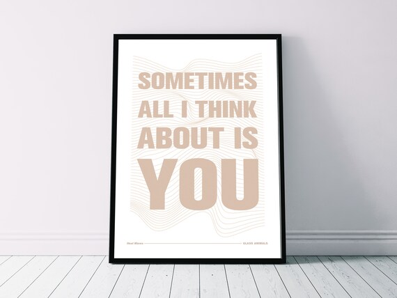 Buy Glass Animals 'heat Waves' Lyrics Song Poster Dance Online in India - Etsy Buy Glass Animals 'heat Waves' Lyrics Song Poster Dance Online in India - Etsy