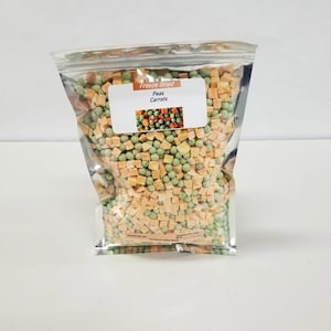 Freeze Dried Peas and Carrots