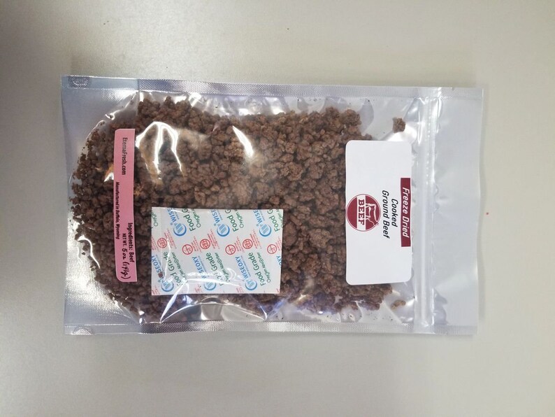 Freeze Dried Ground Beef Etsy