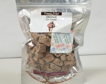 Freeze Dried Chocolate Ice Cream