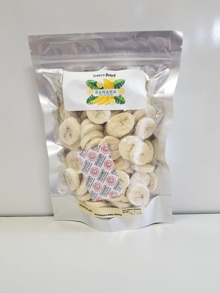Freeze Dried Banana Chips - Etsy