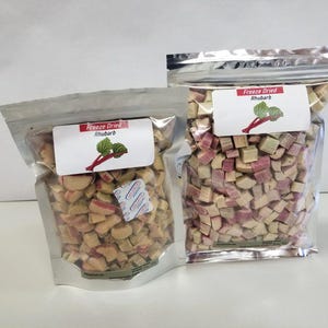 Freeze Dried Rhubarb