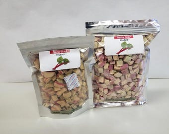 Freeze Dried Rhubarb