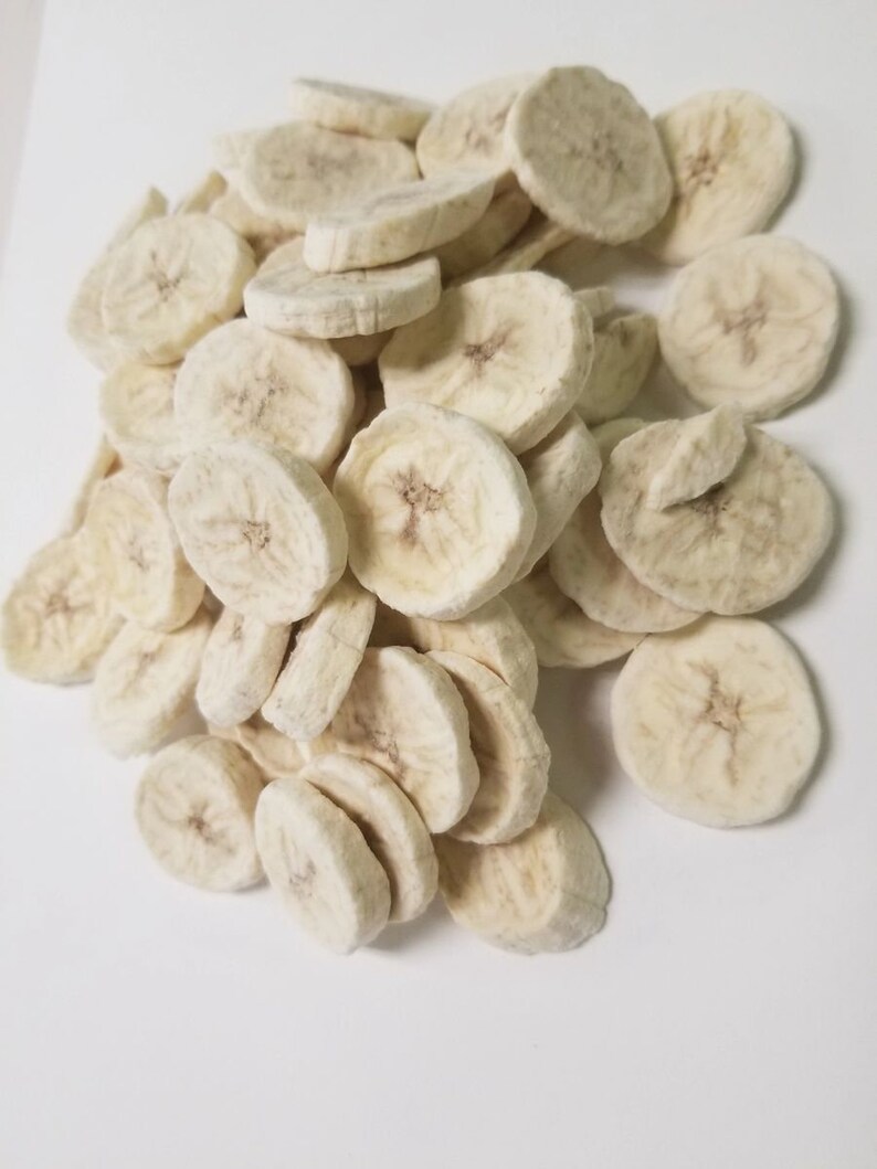 Freeze Dried Banana Chips Etsy