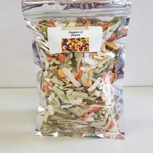 Freeze Dried Peppers and Onions MIX