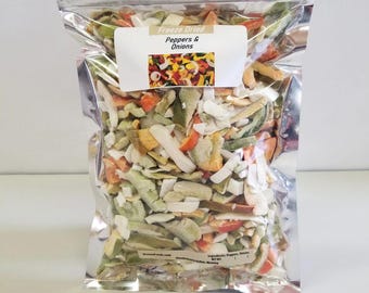 Freeze Dried Peppers and Onions MIX
