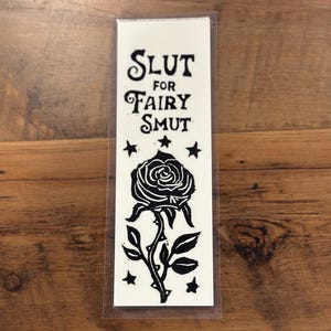 Fairy Smut Rose Bookmark
