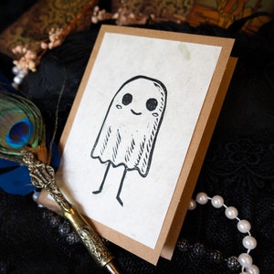 Cute Ghost Blank Cards