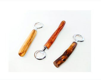 Bottle Openers Hand Crafted Forest Wood Handles