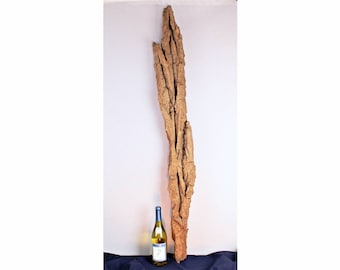 18007  Wood Wall Sculpture, Forest Sculpture, Driftwood Sculpture : River Lightning