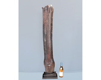 18039 Wood Sculpture, Forest Sculpture, Driftwood Sculpture : Obelisk