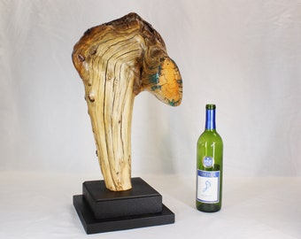 22034 Natural Wood Sculpture, Forest Sculpture, Driftwood Sculpture: Heffalump