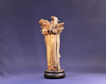 15099 Wood Sculpture, Forest Sculpture , Driftwood Sculpture : Shooting Star