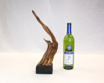 22023 Natural Wood Sculpture, Forest Sculpture, Driftwood Sculpture: Windswept