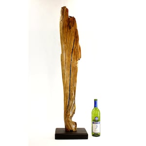 22017 Natural Wood Sculpture, Forest Sculpture, Driftwood Sculpture: Forest Solitude