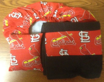 St. Louis Cardinals Fabric Bowling Shoe Cover Set