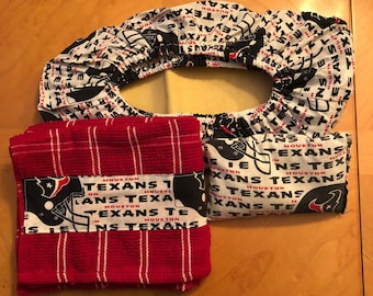 Houston Texans Fabric Bowling Shoe Cover Set