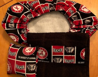 University of Alabama Crimson Tide Fabric Bowling Shoe Cover Set