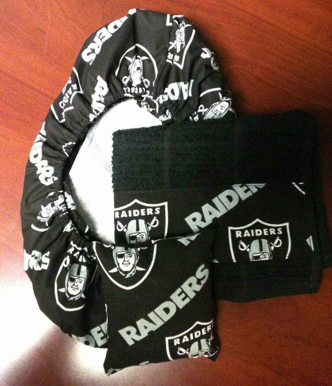 Raiders Fabric Bowling Shoe Cover Set Etsy