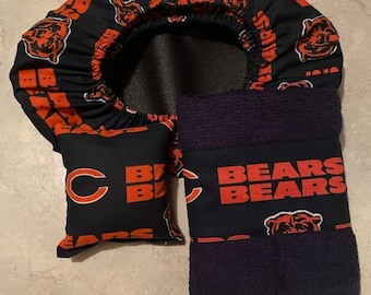 Chicago Bears Fabric Bowling Shoe Cover Set