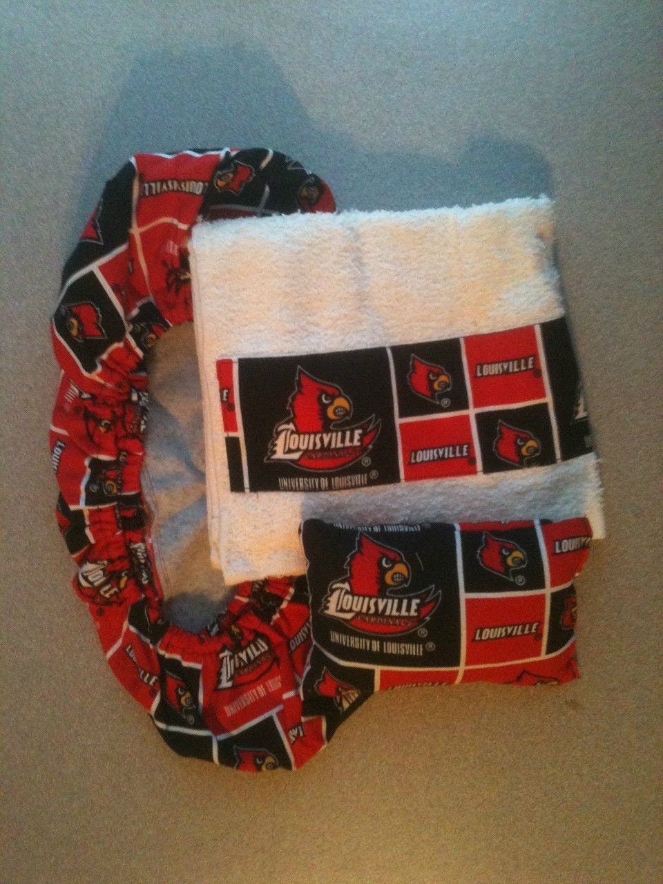 louisville cardinals headband