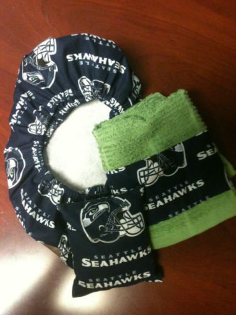 Seattle Seahawks Fabric Bowling Shoe Cover Set Etsy