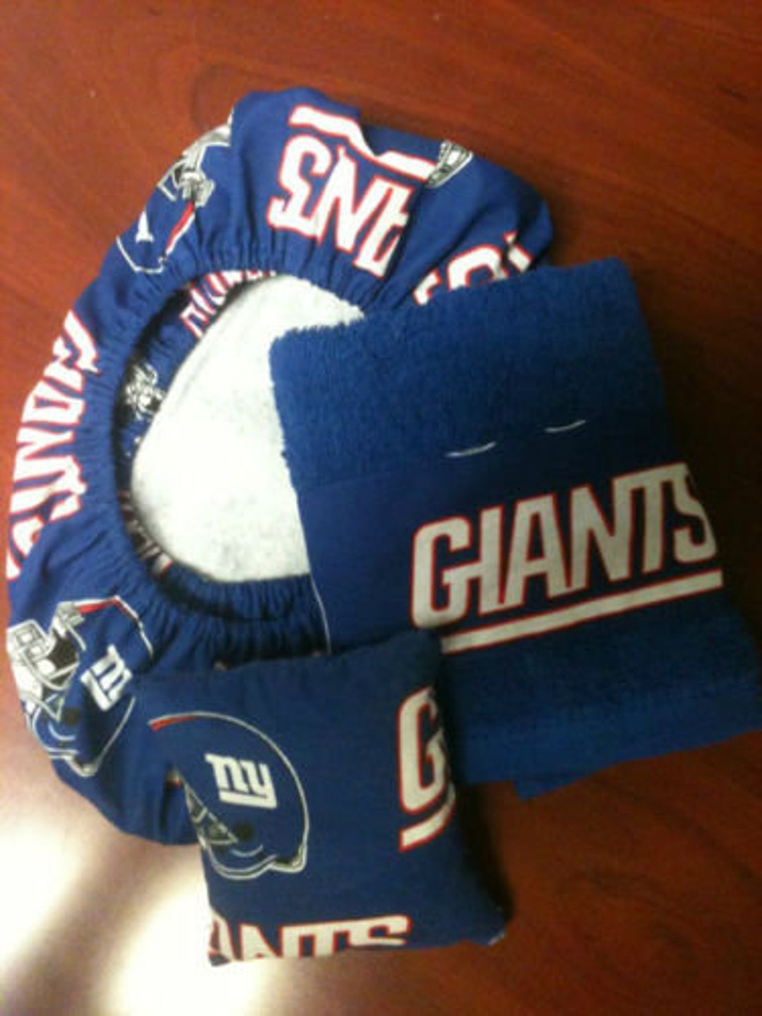 N.Y. Giants Fabric Bowling Shoe Cover Set Etsy