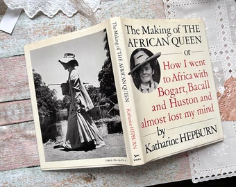 Vintage Book - The Making of The African Queen (1987) - Junk Journaling - Antique Books