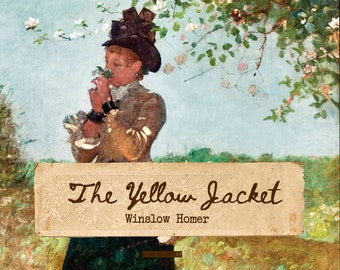 The Yellow Jacket (1879) by Winslow Homer - Digital Print - Journaling Art - Wall Art - Classic Art - Printable Art