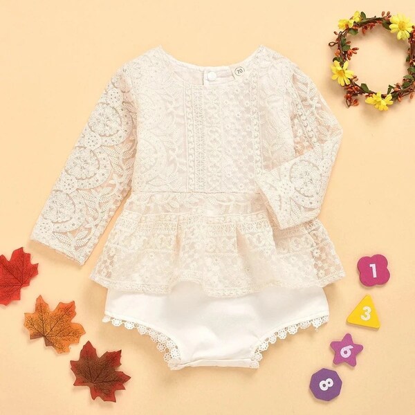 Baby Girl Lace Dress Etsy UK