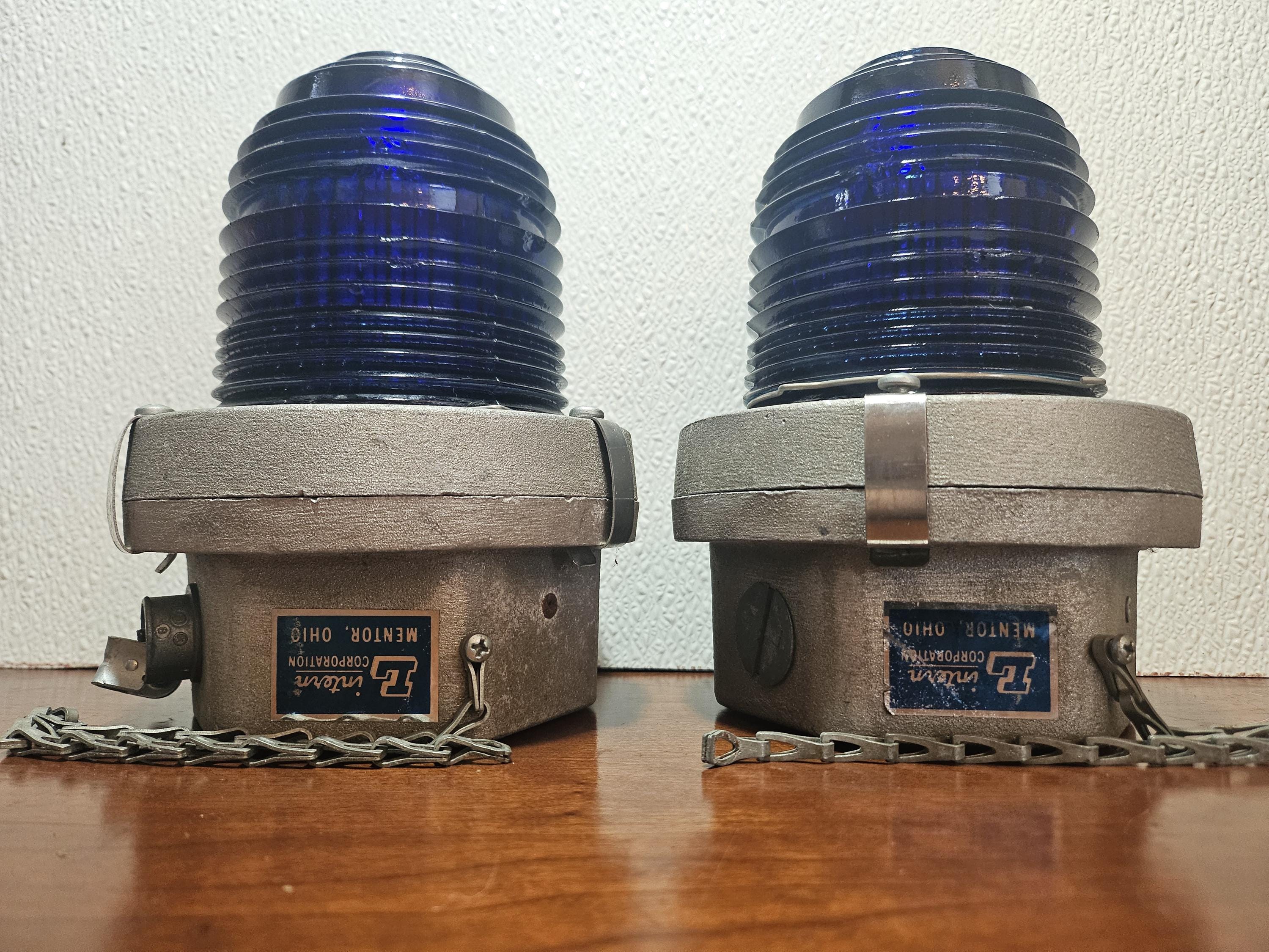 Blue Taxiway Light - Etsy