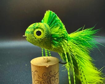 Deer Hair Dahlberg Frog Diver- vliegvissen kunstaas voor baars en forel