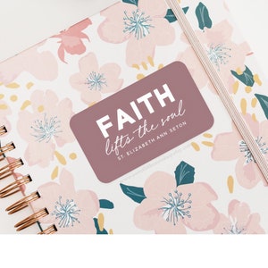 St Elizabeth Ann Seton Sticker Faith Lifts the Soul Catholic Decal Laptop Decal Catholic Water Bottle Decal St Elizabeth Ann Seton Sticker