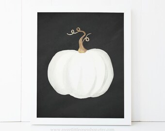 pumpkin print etsy