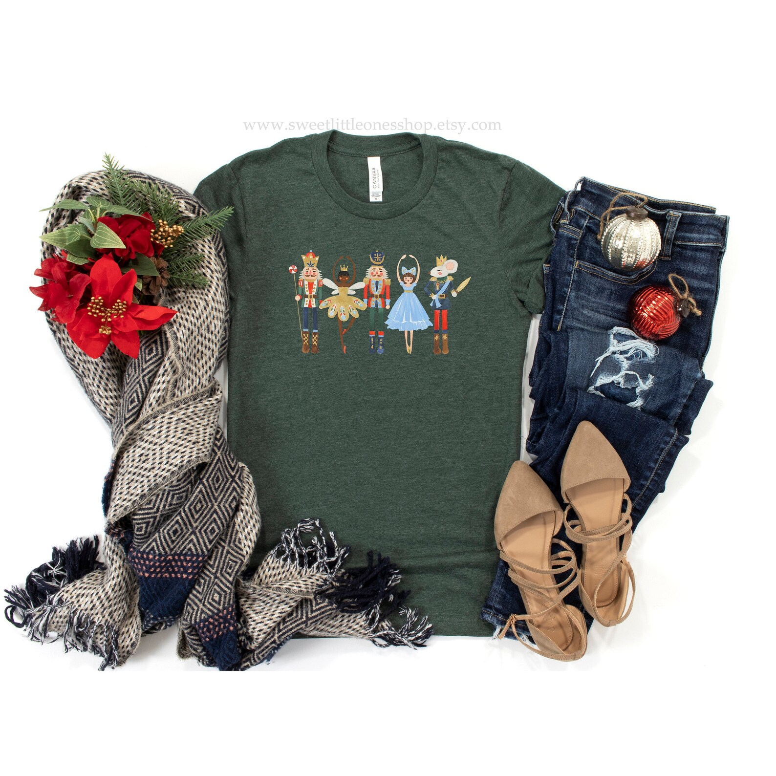 Nutcracker Tshirt Christmas Nutcracker Apparel Christmas Tee Nutcracker