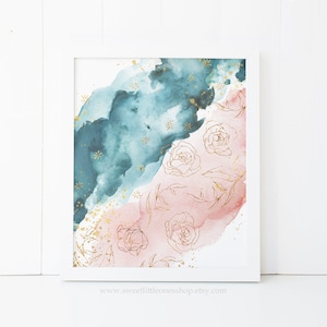 PRINTED 8x10, 5x7 Our Lady of Guadalupe Abstract Print Our Lady Guadalupe Catholic Print Catholic Home Decor Marian Print Guadalupe