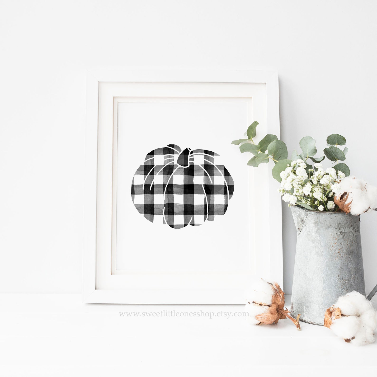 Set of 3 Pumpkins Printables Watercolor Pumpkins Prints Fall - Etsy