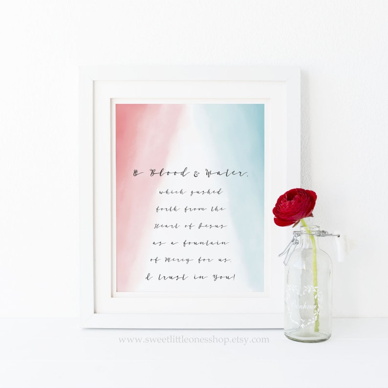 8x10 Divine Mercy Chaplet Prayer Print O Blood and Drinking water Jesus I Have confidence in Within just Yourself Print Divine Mercy Print Catholic Decor Divine Mercy Print image about Divine Mercy Chaplet Printable called 8x10 Divine Mercy Chaplet Prayer Print O Blood and H2o Jesus I Belief Within just On your own Print Divine Mercy Print Catholic Decor Divine Mercy Print