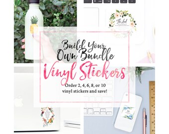 Vinyl Stickers Bundle Catholic Sticker Laptop Decal Waterproof Sticker Water Bottle Decal Faith Sticker Build Your Own Bundle Catholic Decal