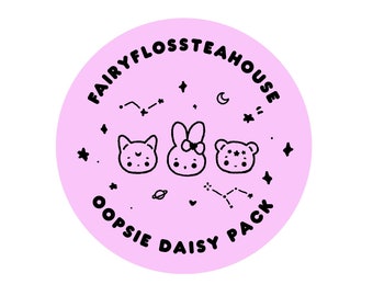 Oops Bag | Oopsie Daisy Bag | Prints | Enamel Pins | Stickers | Goodie Bag | Mystery Bargain Bag | Perfectly Imperfect | Faulty But Cute