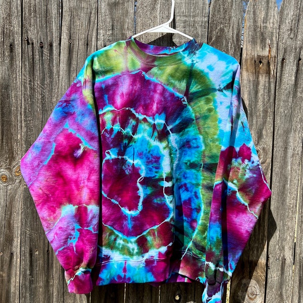 Tie Dyed Crewneck Sweater