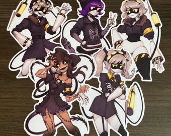Murder Drones Vinyl Stickers (6&quot;)